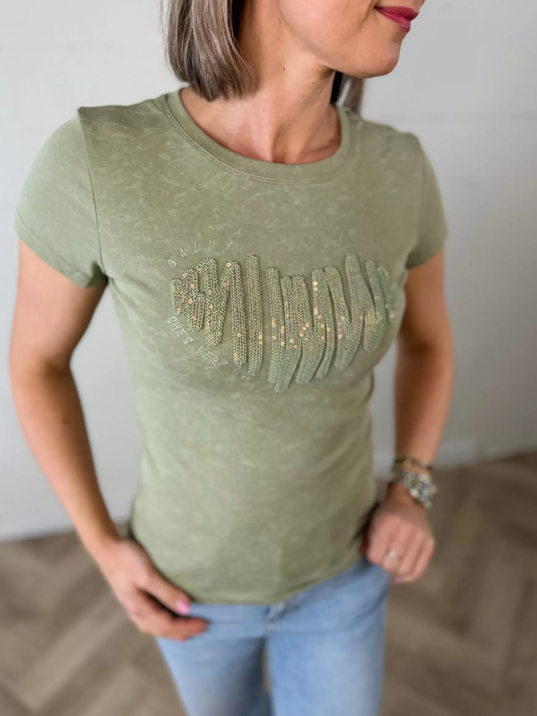 Trendz T-Shirt Jonna Groen Best
