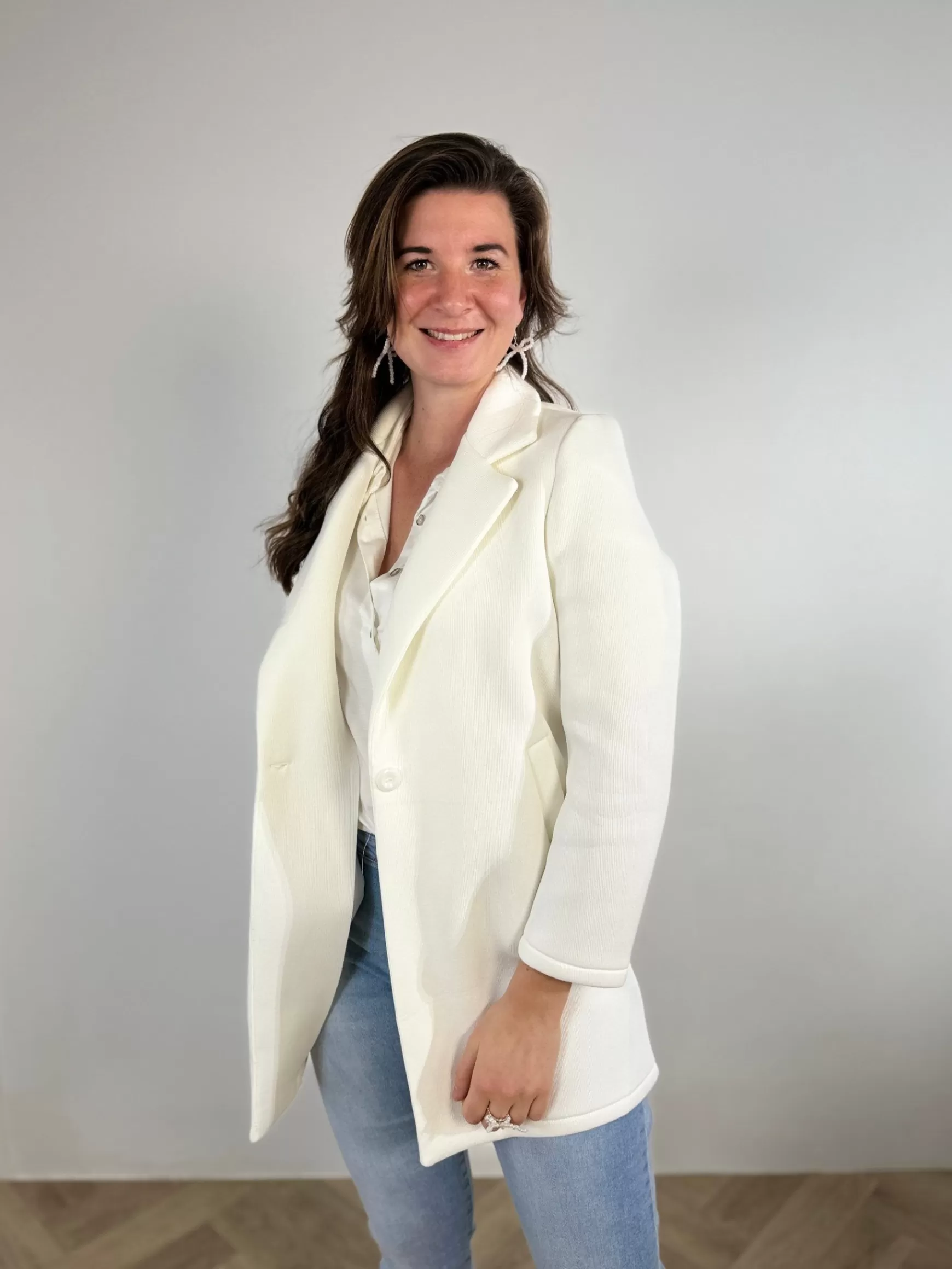 Trendz Tussenjas Janna Wit Flash Sale