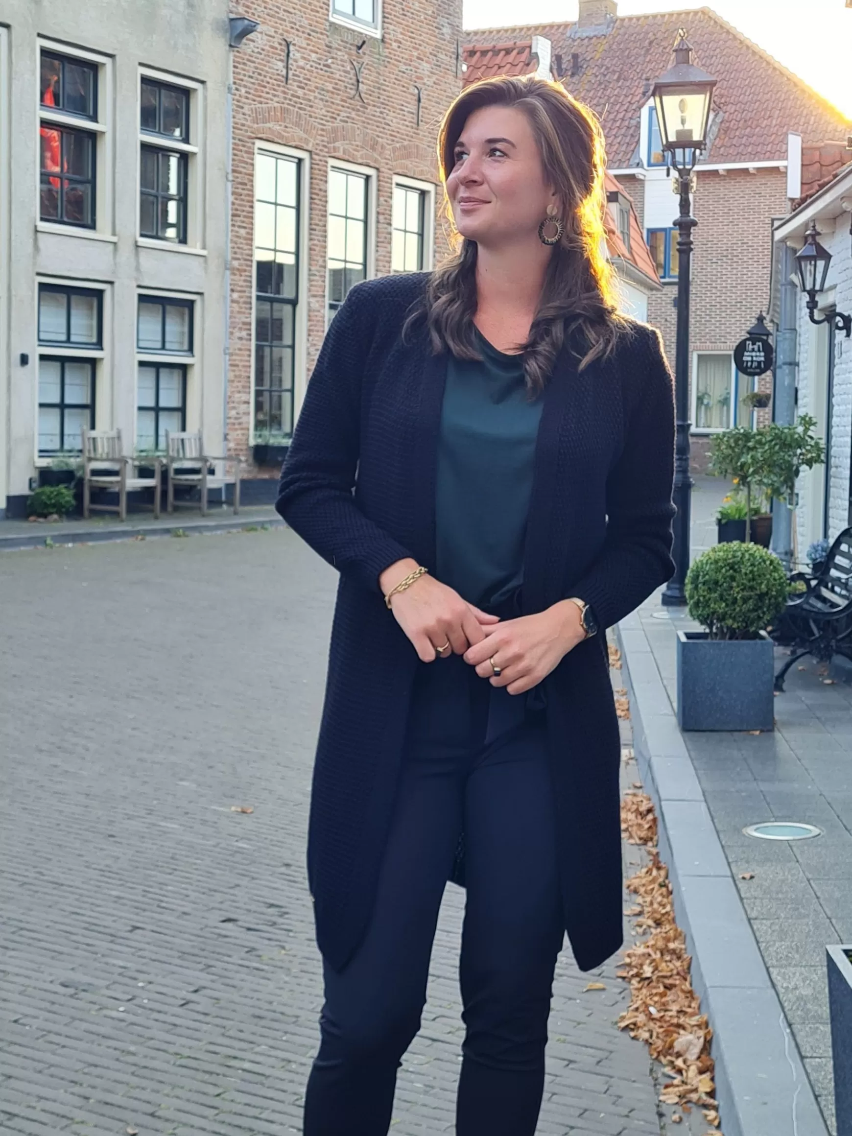 Trendz Vest Nora Zwart Hot